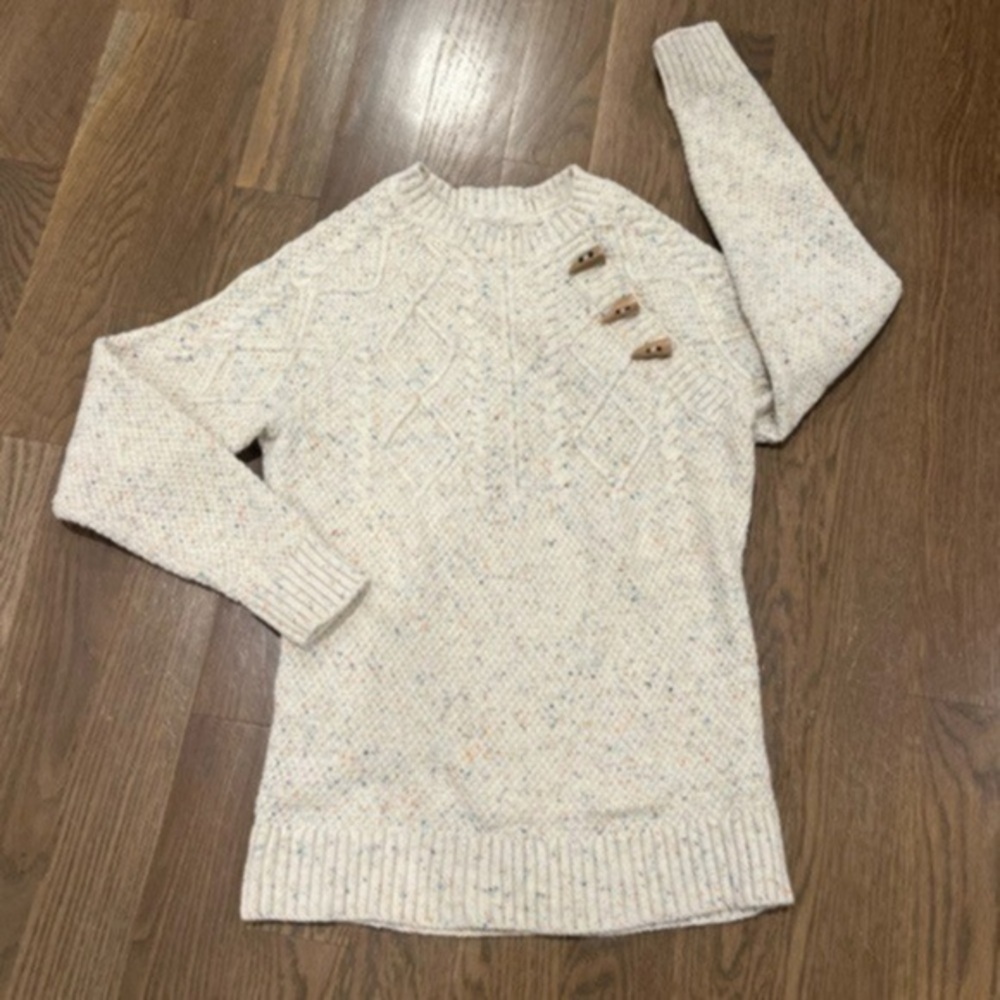 Ruff Hewn confetti sweater size S